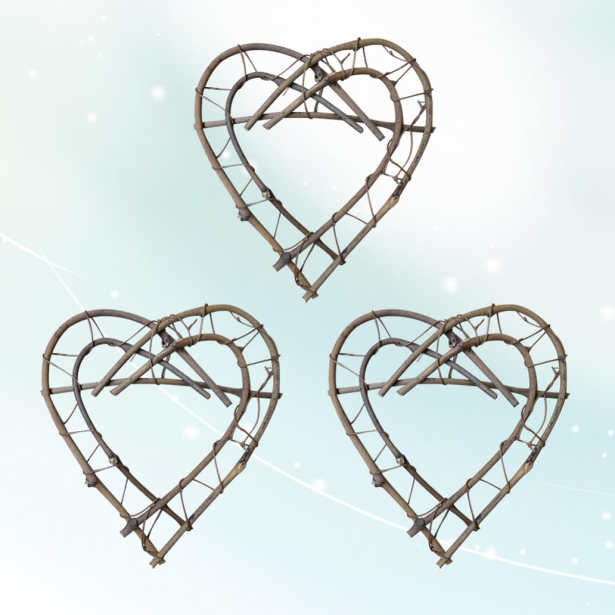 BESPORTBLE 9 Piezas Guirnalda Decorativa de Vid en Forma de Corazón para