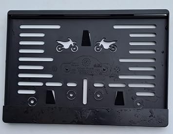 Plate Holder Easy Assembly Plastic Plate Holder For Motorcycles