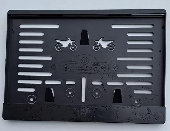 Plate Holder Easy Assembly Plastic Plate Holder For Motorcycles