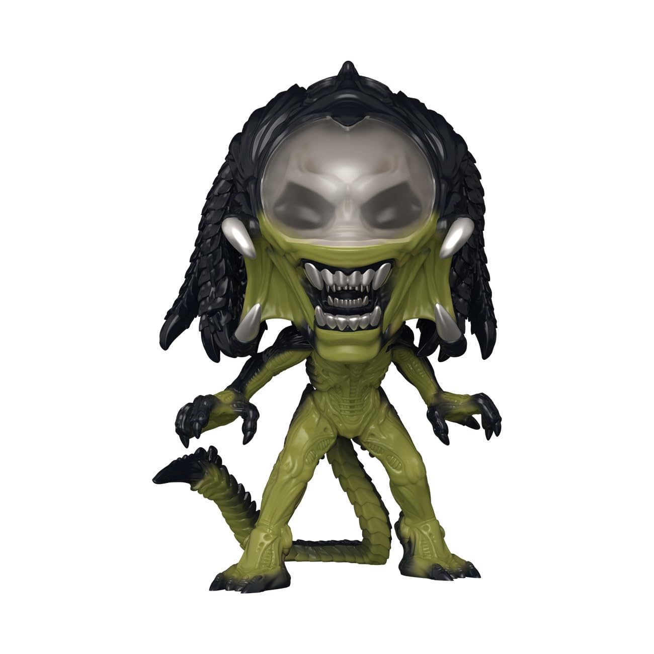 Funko Pop! Super: Aliens vs. Predator Requiem - Predalien - Figurine en Vinyle de Collection - Idée Cadeau - Produit Officiel - Jouets pour Enfants et Adultes - Figurine modèle pour collectionneurs - 2