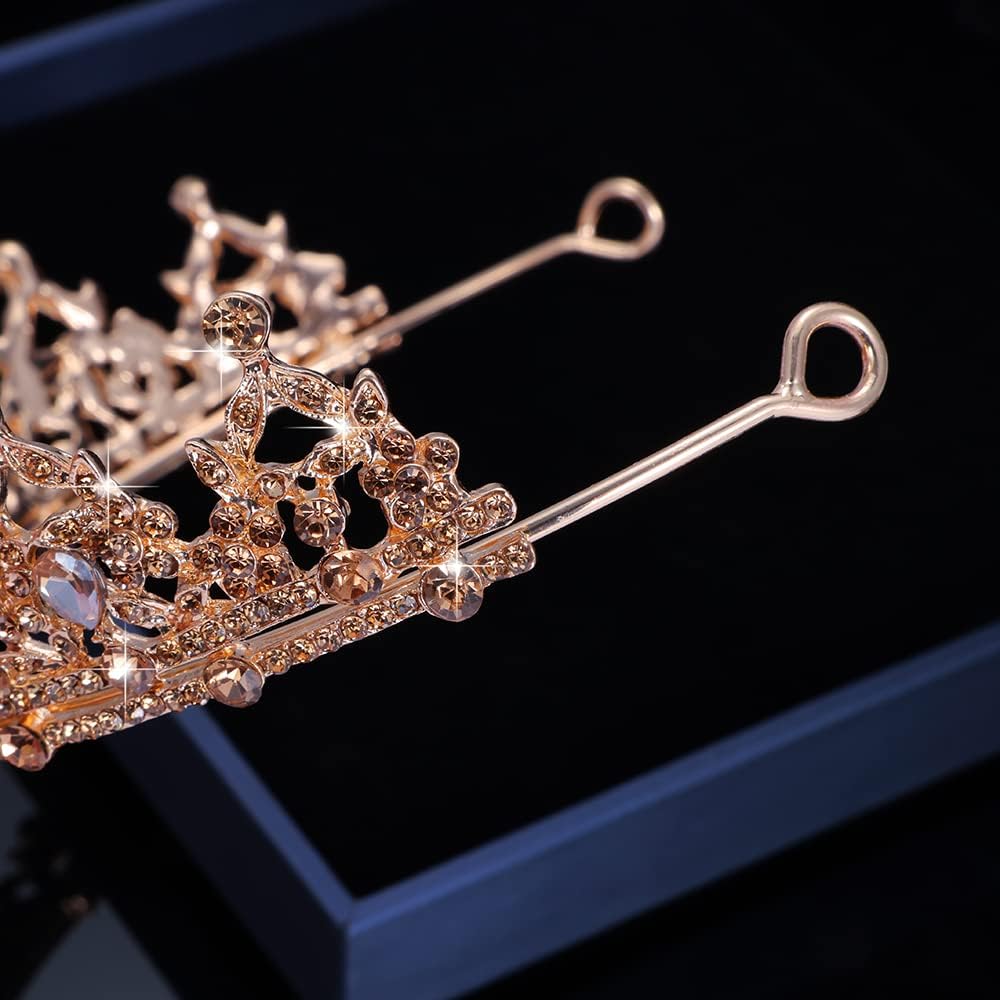 Kamirola - Queen Crown and Tiaras Princess Crown for Women Crystal Headbands for Bridal, Princess for Wedding and Party - Image 8