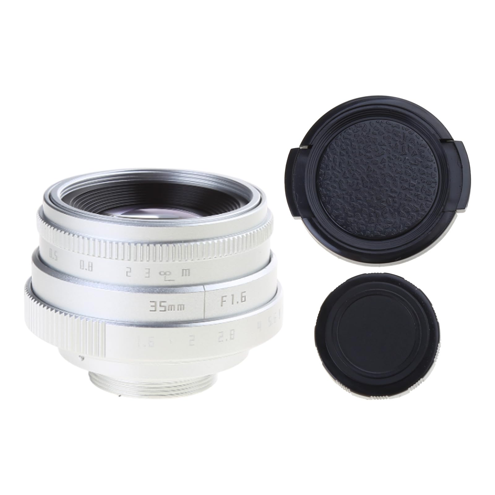 Objectif de caméra 35mm F1.6 manuel en ABS pour réussir vos flous d'arrière-plan