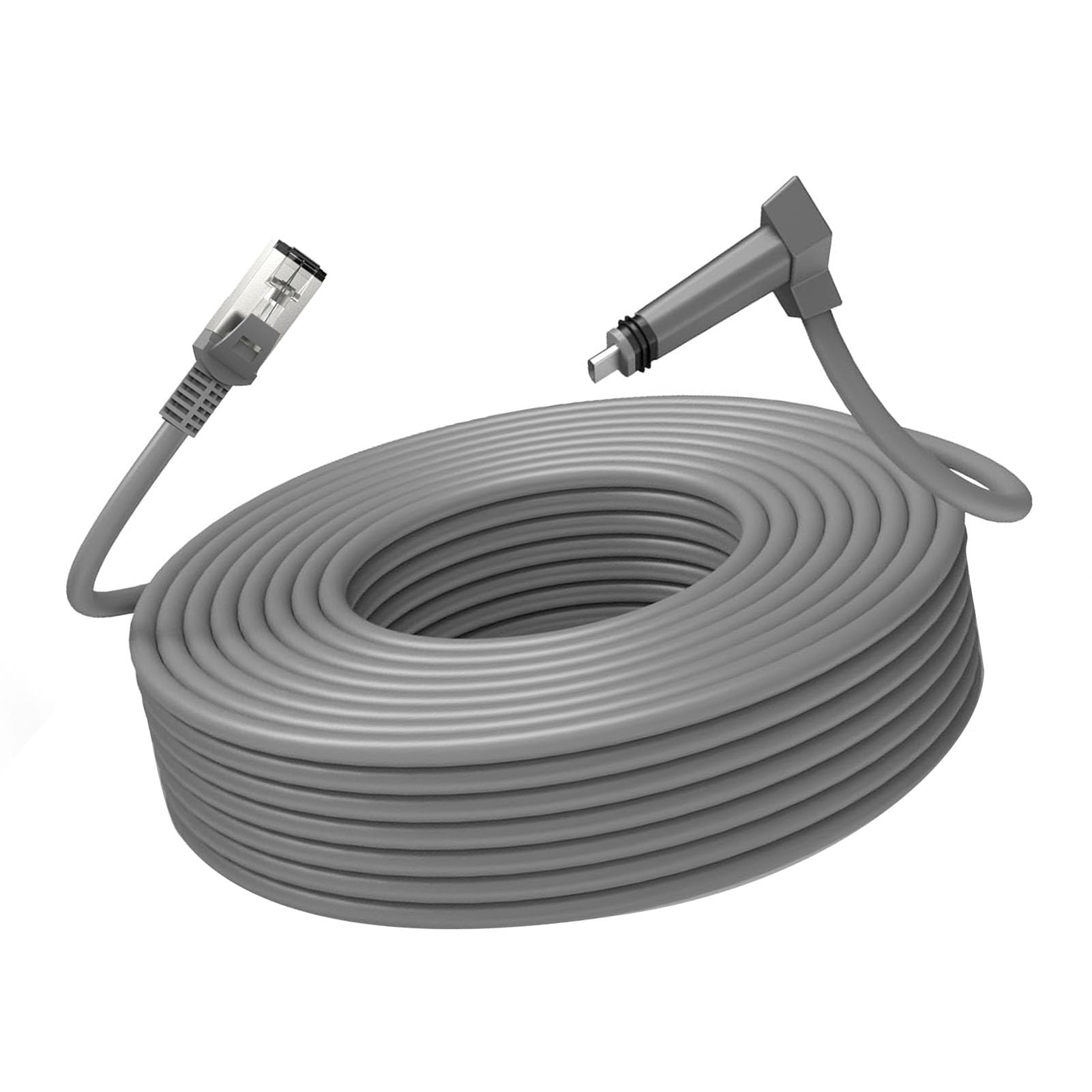 Kabel Satelitarny RJ45 Męski Wodoodporny Wymienny Przedłużacz do Anteny Satelitarnej dla Gen 2 6FT/1,8 Metra Konsekwentnie i Zapewnia Połączenie Może zastąpić tę stabilną (#6)