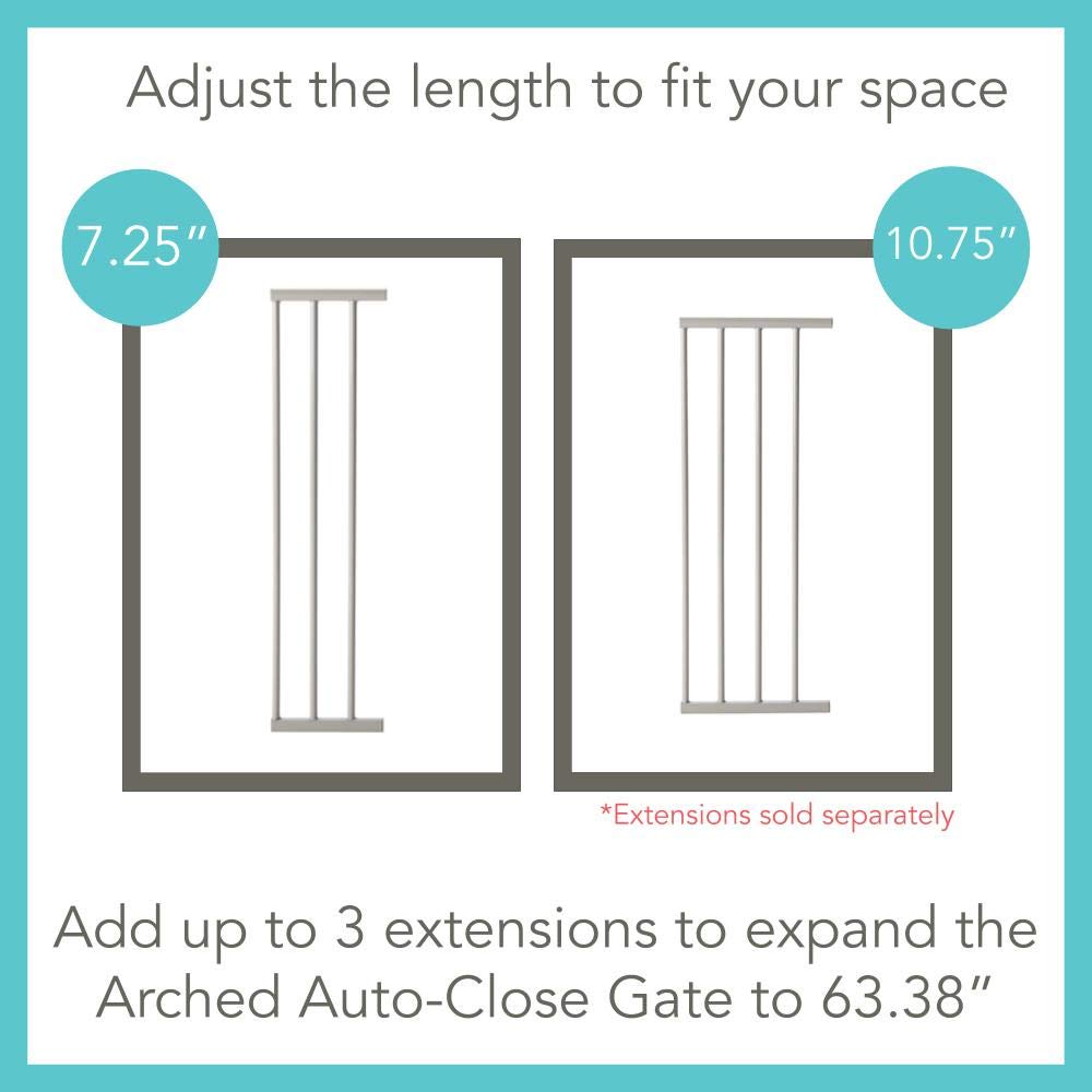 Bеѕt Dеаl Chеар 🛒 Toddleroo by North States 38.25” wide Arched Auto Close Baby Gate with Easy Step: Sturdy safety gate with one hand operation. Pressure or Hardware Mount. Fits 28.75 to 38.25 wide (30 tall, Gray)