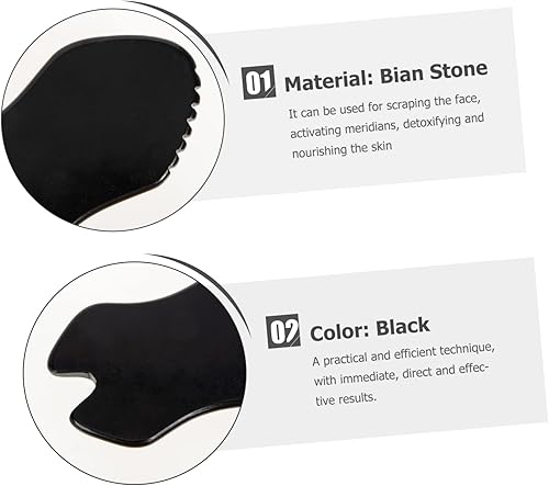 Miniatura 2 de Beavorty Tabla de raspado Masajeador corporal Herramientas de masaje Herramientas de cuidado de la piel para cara Gua Sha Herramienta de masaje