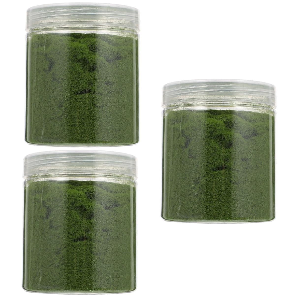 Mipcase 3pcs 1 DIY Landscape Decor Fake Lawn Ornament Artificial Moss for Garden Yard