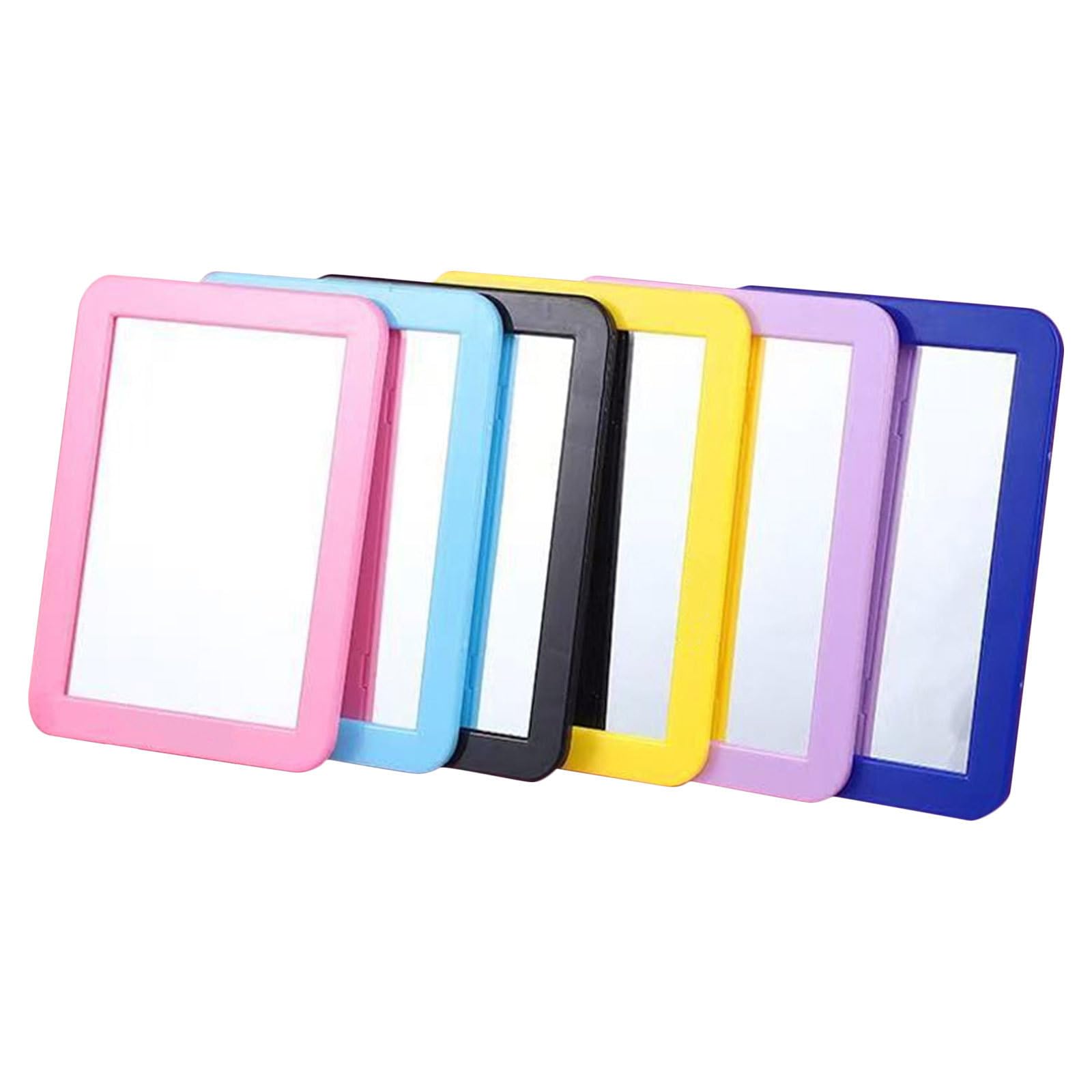 Miroir incassable design sécurisé fixation facile sans percer les murs