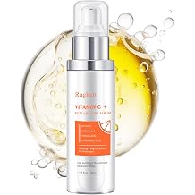 Ragkun Vitamin C Brightening Serum for Face, CE Ferulic Acid, Super Vitamin C for Women Men, Dark Spot Remover for Face Lifting, Firming Anti Aging Wrinkle -1 Fl Oz.