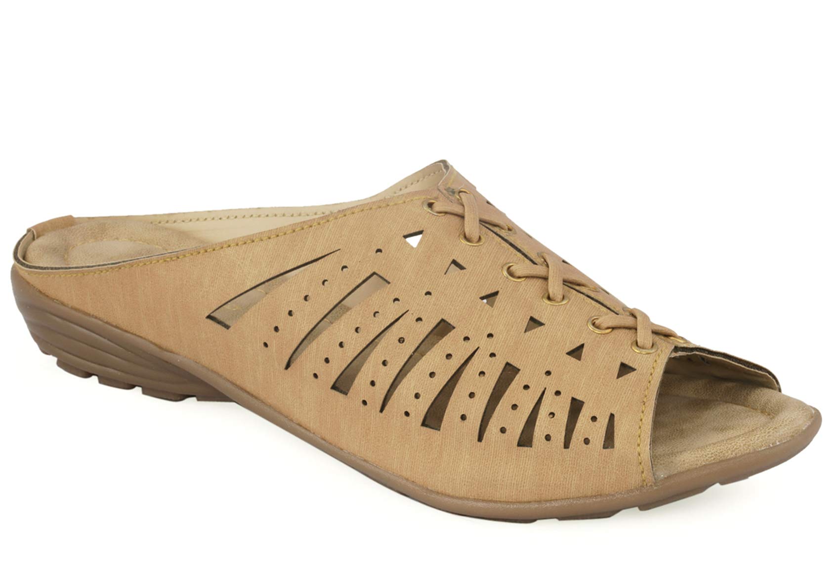 Khadims Women Tan Casual Mule Sandal - UK 3 (B097C5KNX7) Amazon Price History, Amazon Price Tracker