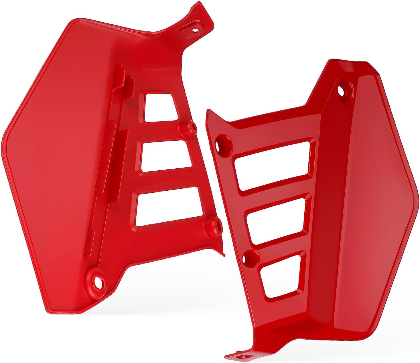 Left and Right Radiator Shroud Red For Honda ATC250R 1985-1986 19030-HA2-670ZA 19035-HA2-670ZA