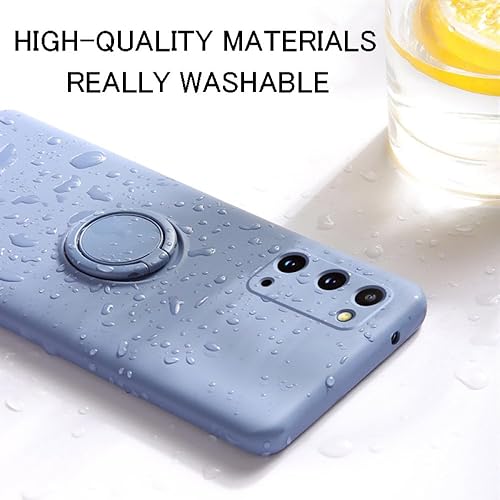 Miniatura 4 de Funda de silicona líquida de lujo para Samsung Galaxy A22 A32 A52 A72 A12 A50 A70 S10 S9 S8 Plus Note 10 9 Funda magnética con soporte magnético,