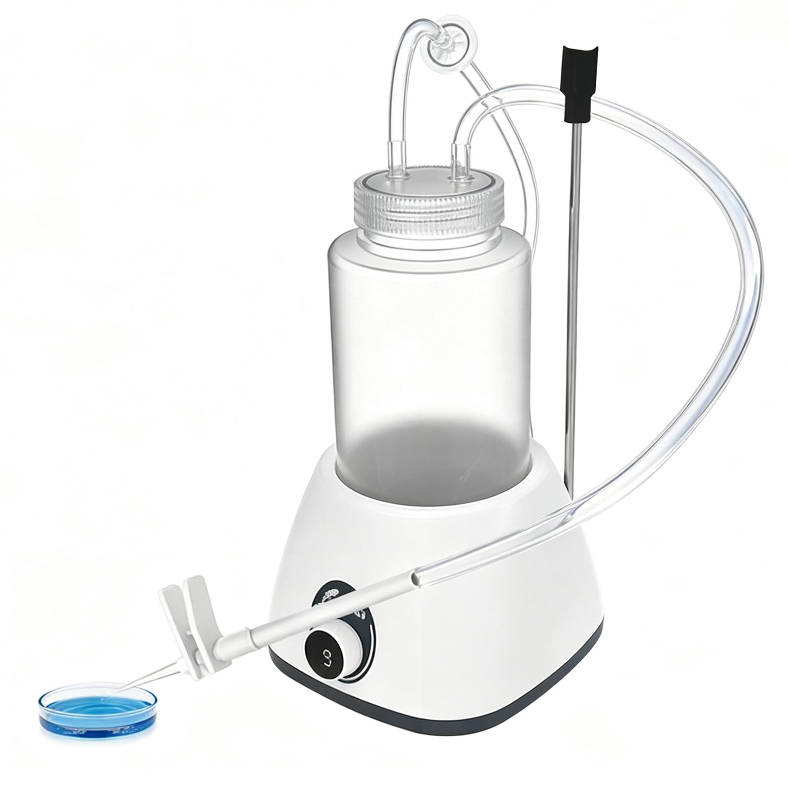 Mały, laboratoryjny aspirator próżniowy