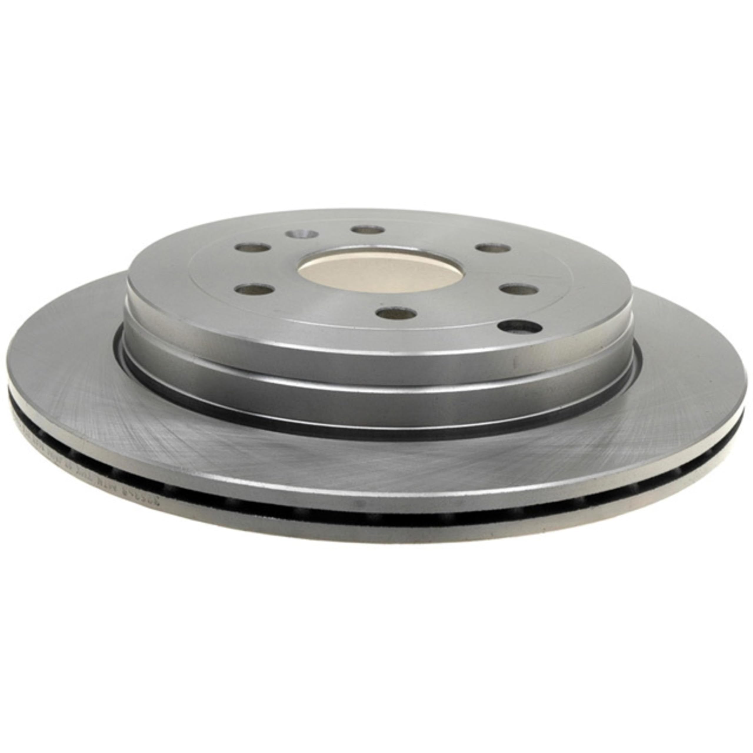 ACDelco Silver Rear Brake Rotor 18A2543A | GM 19255508 Brake Rotors for Select Buick Enclave, Chevrolet Traverse, Chevy, Saturn, GMC Acadia and more