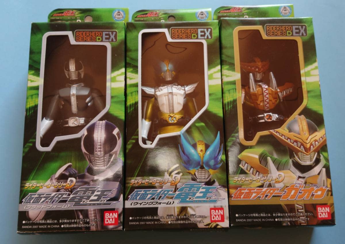 Amazon.co.jp: ライダーヒーローシリーズ RHS 電王 ソフビ 12種