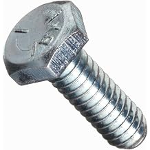 9/16"-12 x 1-1/2" Hex Cap Screws, Grade 5 Steel, Zinc Plated, 25 Pack