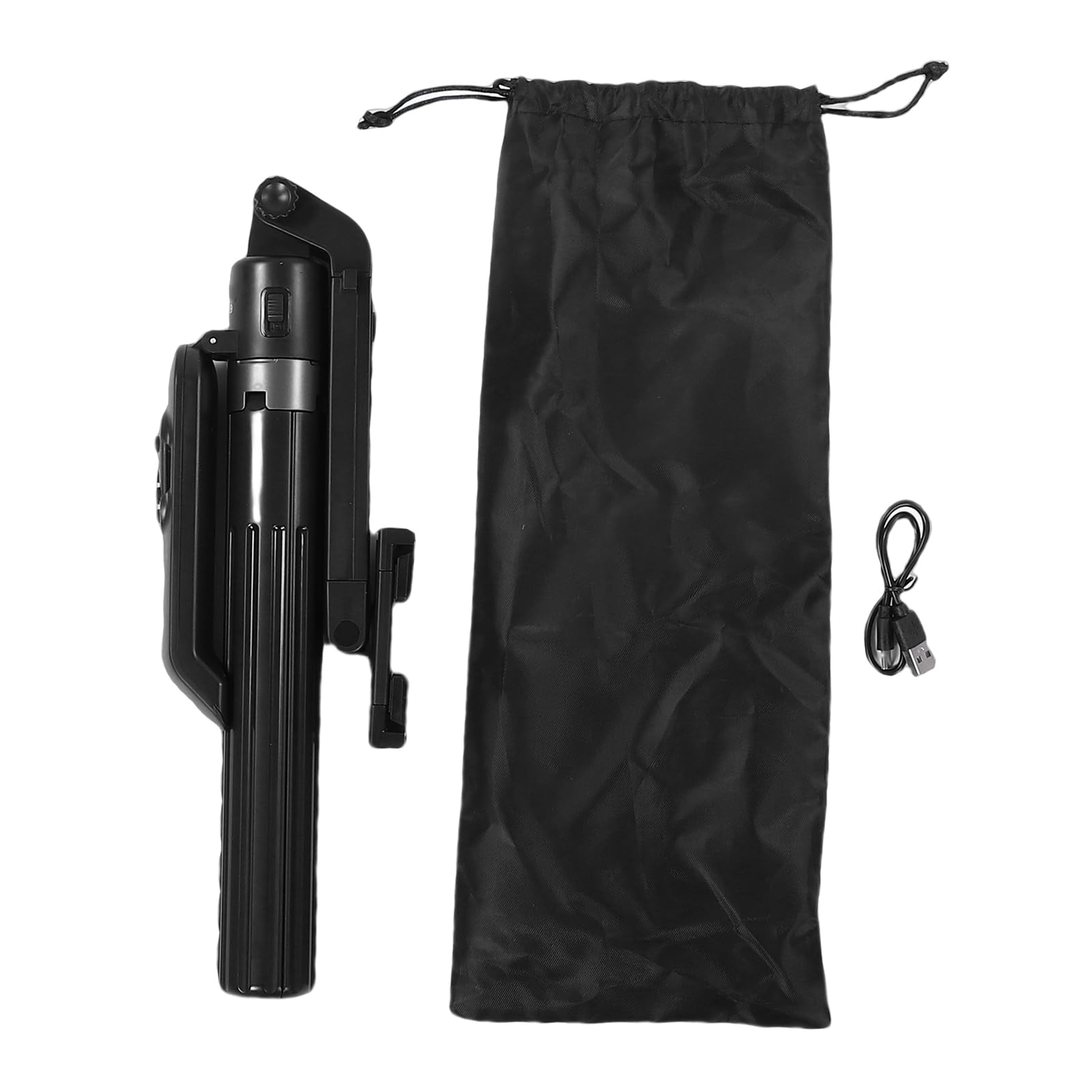 Generic Treppiede con Tracciamento Automatico del Viso, Stabile, Anti-shake, Allungabile, per Selfie, per gli Appassionati di Fotografia, in Lega di Alluminio ABS, per Varie Scene
