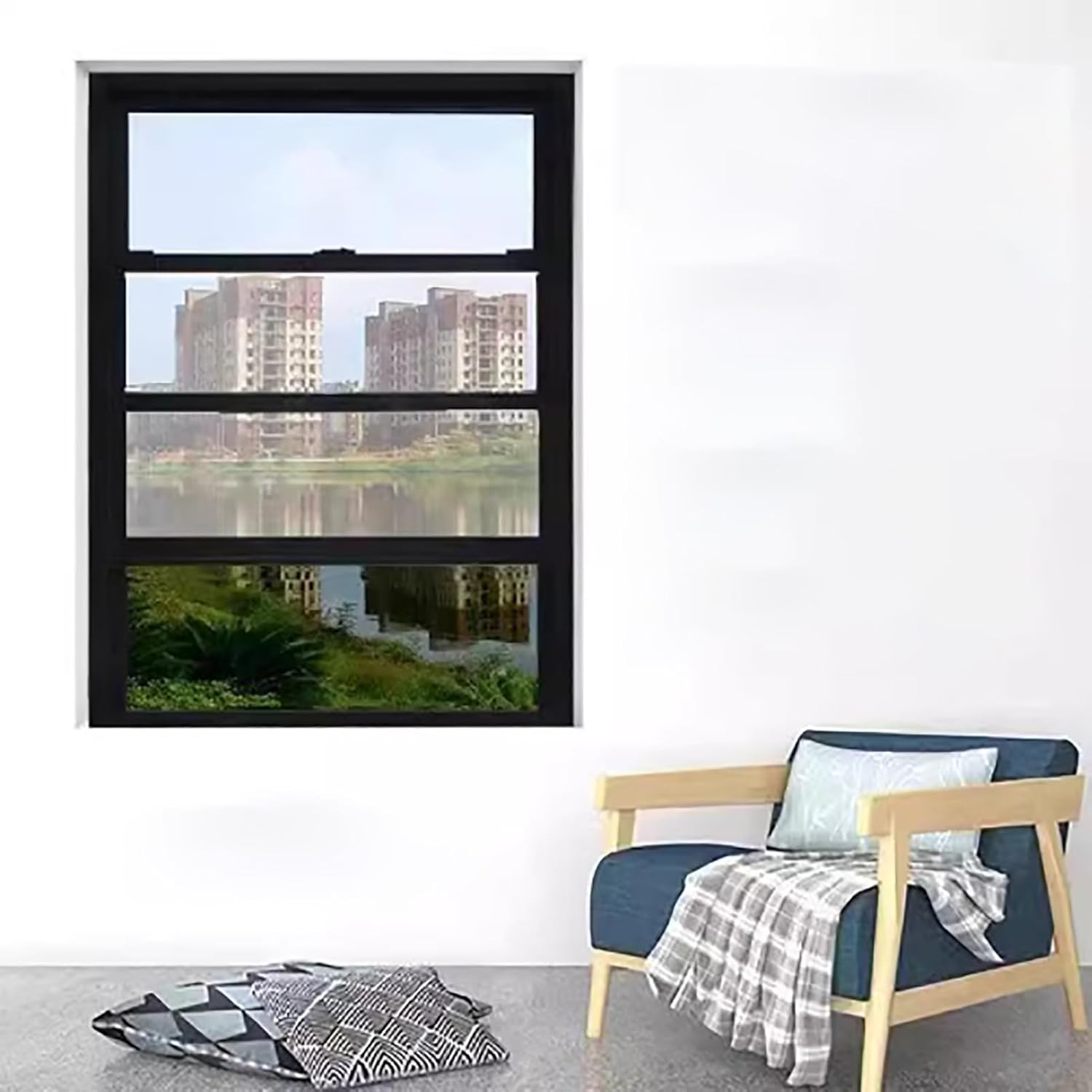Food Truck Stand Serving Window,Flush Mount Sliding Window with Tempered Glass,Replacement Concession Window for Kitchen Bathroom(25.6x19.7in/65x50cm)