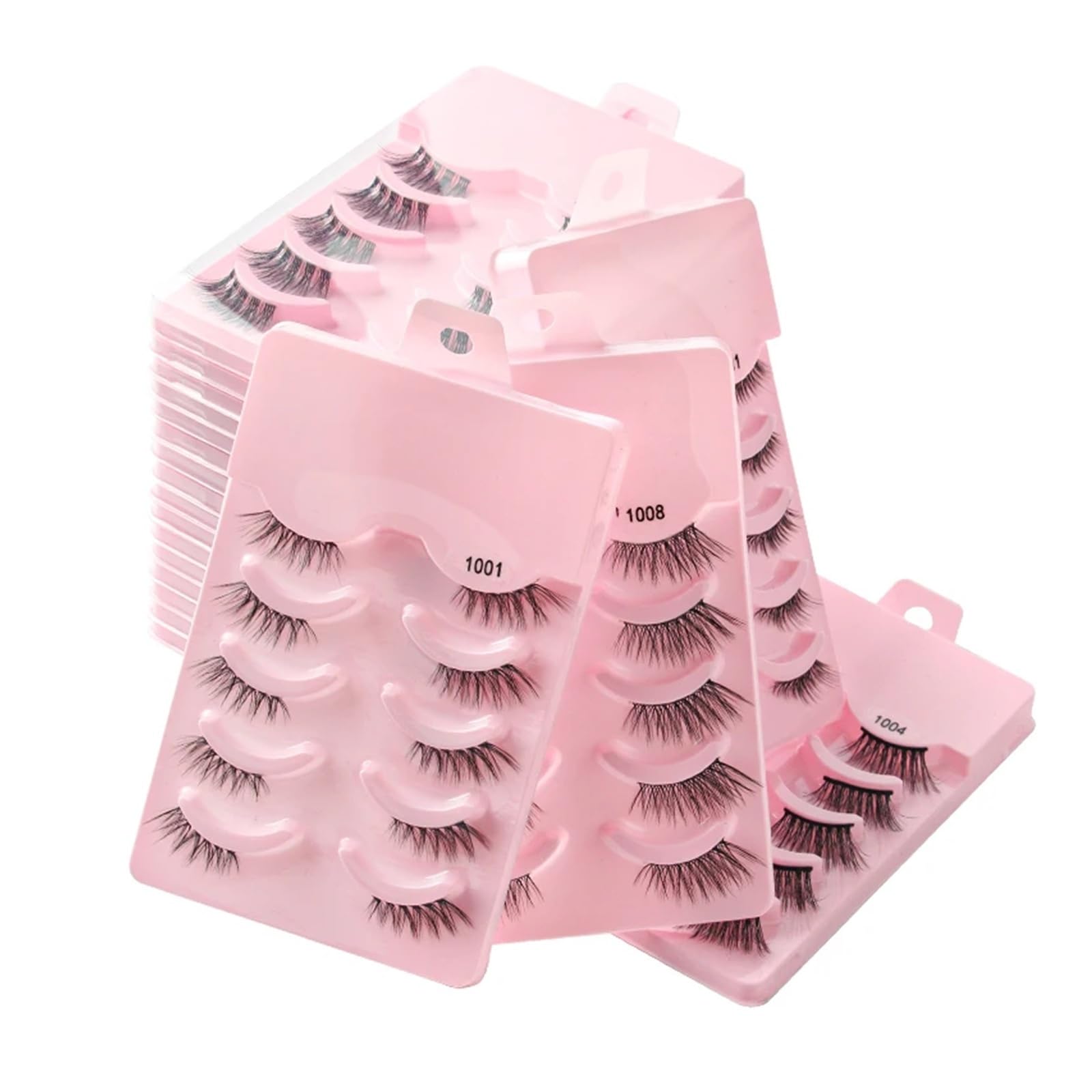 UAMOU Mink Eyelashes Volume False Lashes 3D Mink Natural Long Make Up False Eyelash Faux Cils Cilios Fluffy