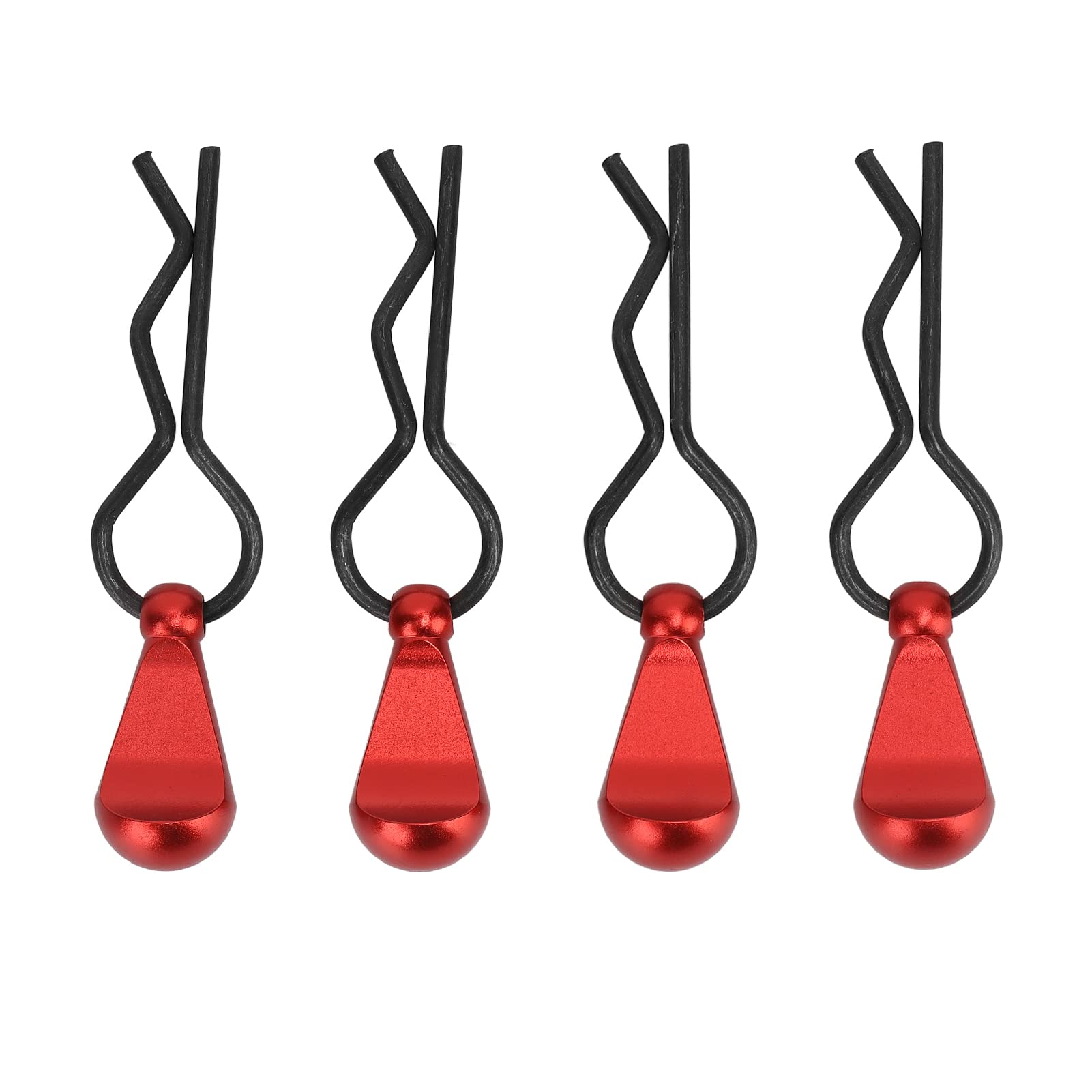 Apex RC Products Clips De Cuerpo De Acero Galvanizado Para