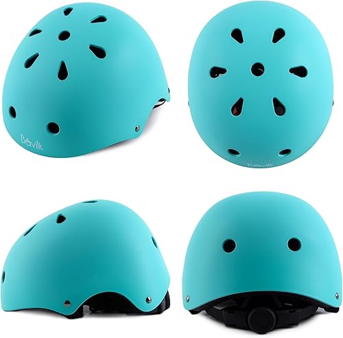 Miniatura 7 de Casco de bicicleta para niños y niñas, casco multideportivo para monopatín, patinaje en línea, patinaje en línea, monopatín, 3 tamaños