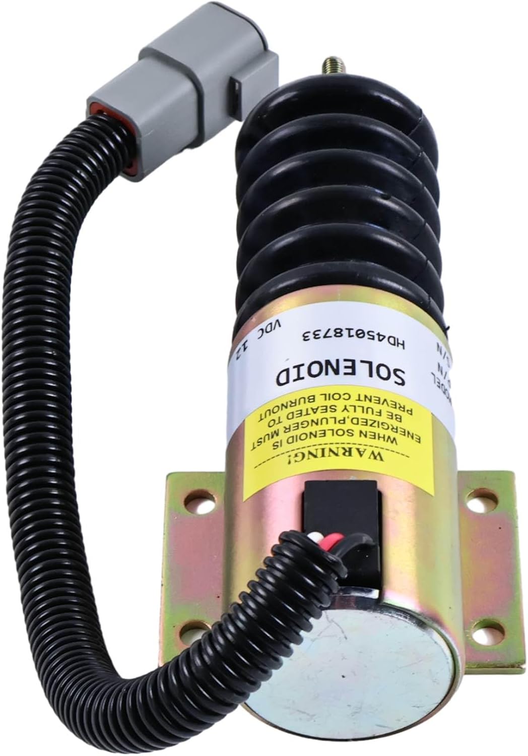 ZTUOAUMA 12V Throttle Power Solenoid 101957GT 3740056 Compatible with Genie S-100 S-120 SX-105 S-125 SX-125 ZX-135/70 Z-135/70 S-3200 S-3800 Replace for Trombetta P613-A1V12 P613-A57V12