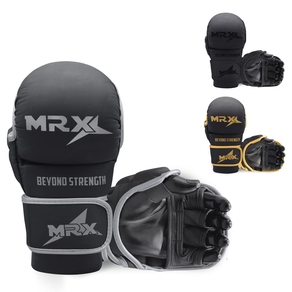 MRX MMA Professional Protective Grappling Gloves 7oz Muay Thai Training Kickboxing Punching Sparring Sports Cage Fighting Combat Glove Boxing Punching