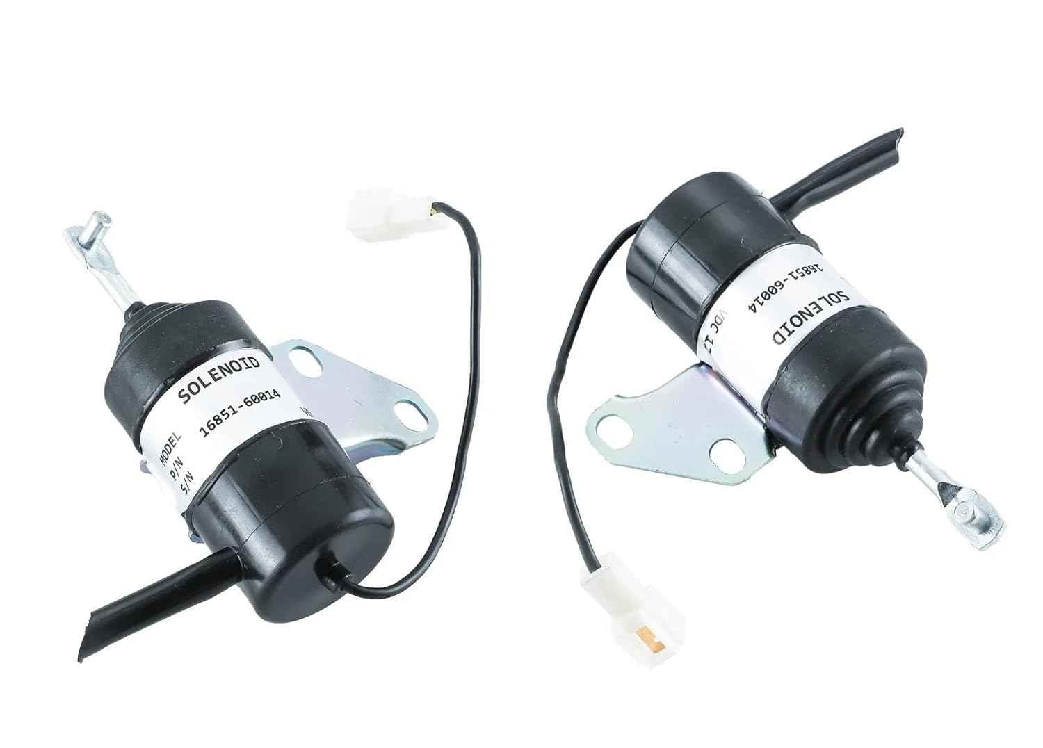 16851-60014 Fuel Shut Off Solenoid 16851-60010 16851-60012 052600-4531 for Tractor Part Generator Stop Solenoid 12VDC