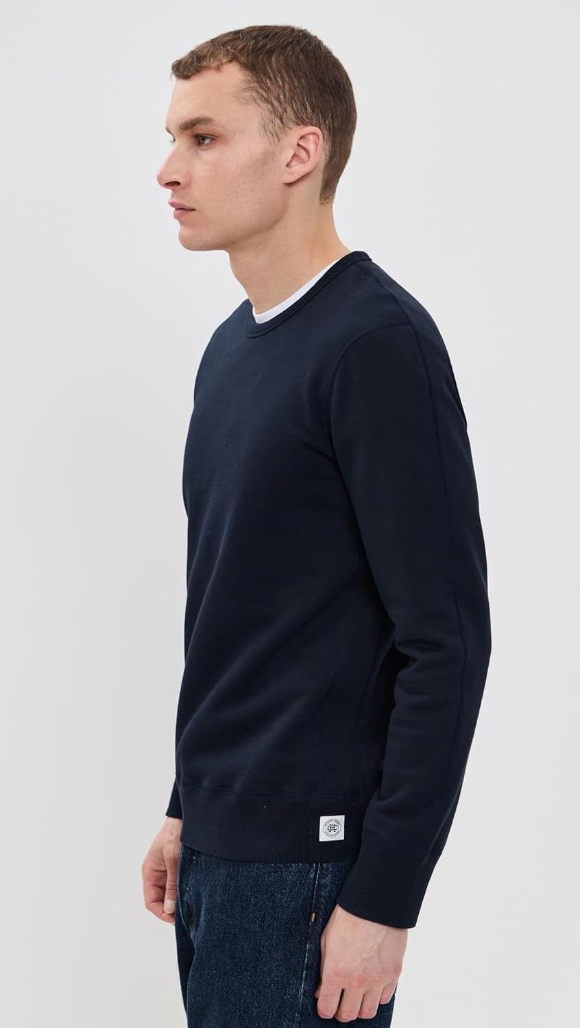 REIGNING CHAMP Men's Mid-Weight Terry Slim Crew Neck - Image 4