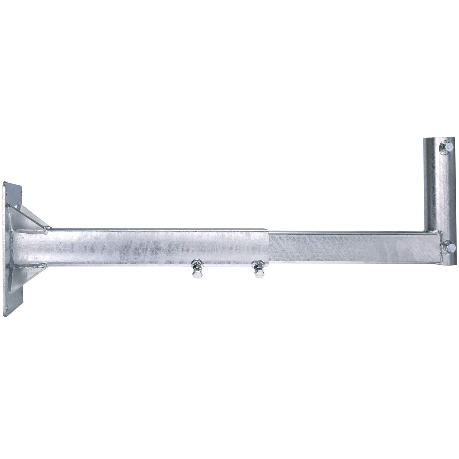 DUR-line WHSF 85cm XL - Stahl Wandhalter feuerverzinkt - SAT Wandhalterung für Satellitenschüssel