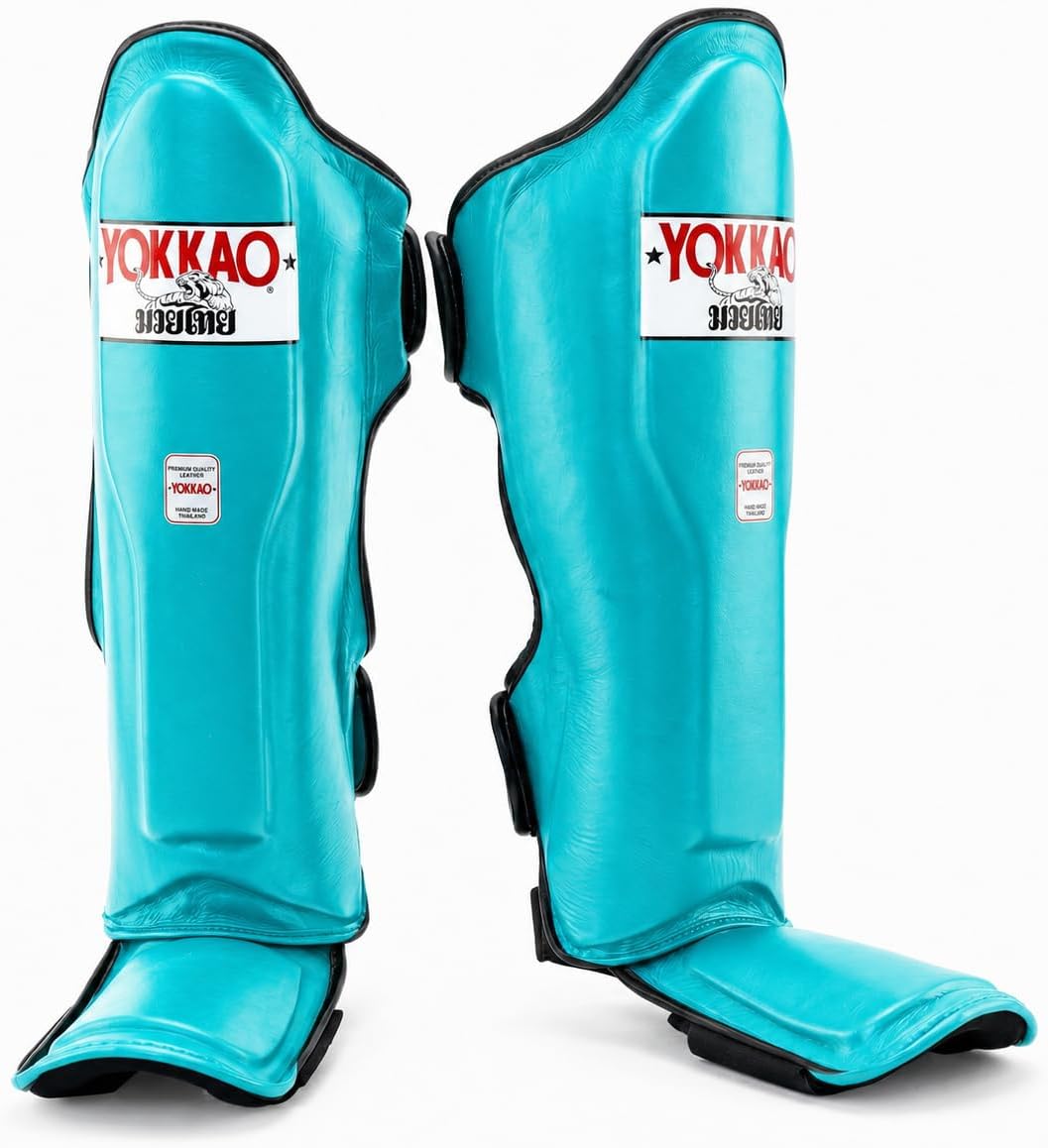 YOKKAO Matrix Muay Thai Kickboxing MMA Shin Guards with Knee Guards