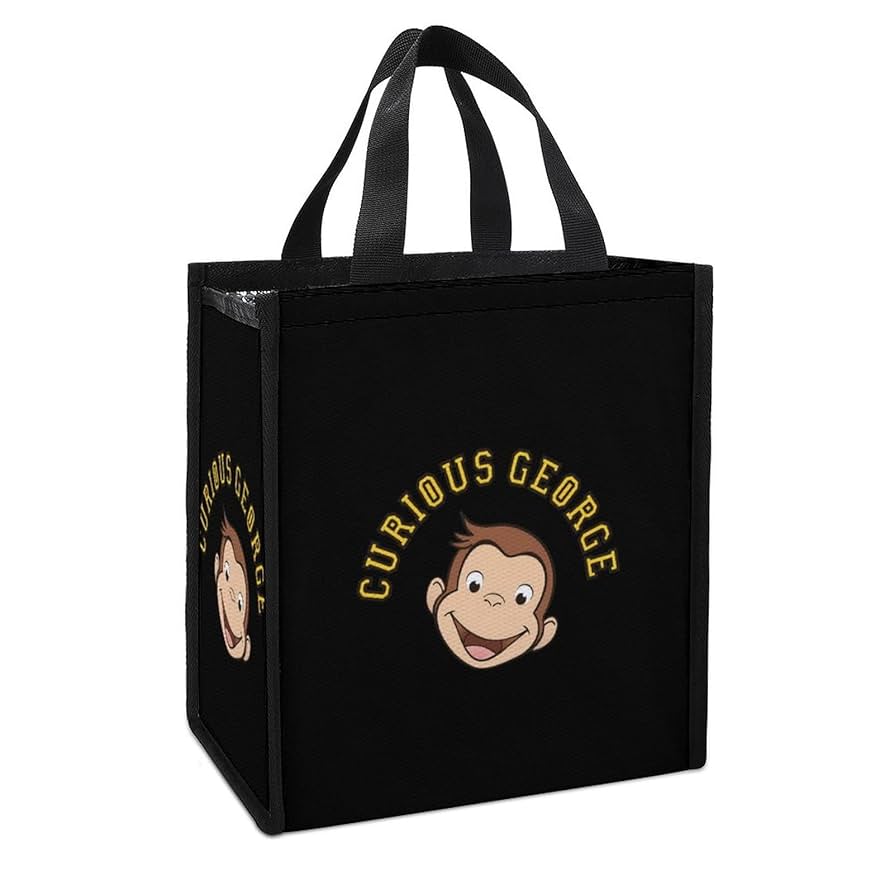 おさるのジョージ保冷バッグ おさるのジョージ ワイヤー保冷ランチバッグ - おさるのジョージ