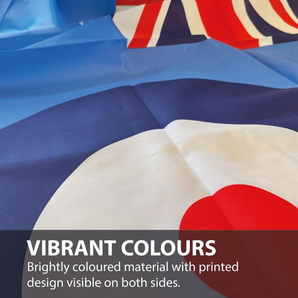 NWFlags RAF Ensign Flag 5ft x 3ft 75d Premium Polyester Suitable For Flagpoles, Multicolor - Image 4