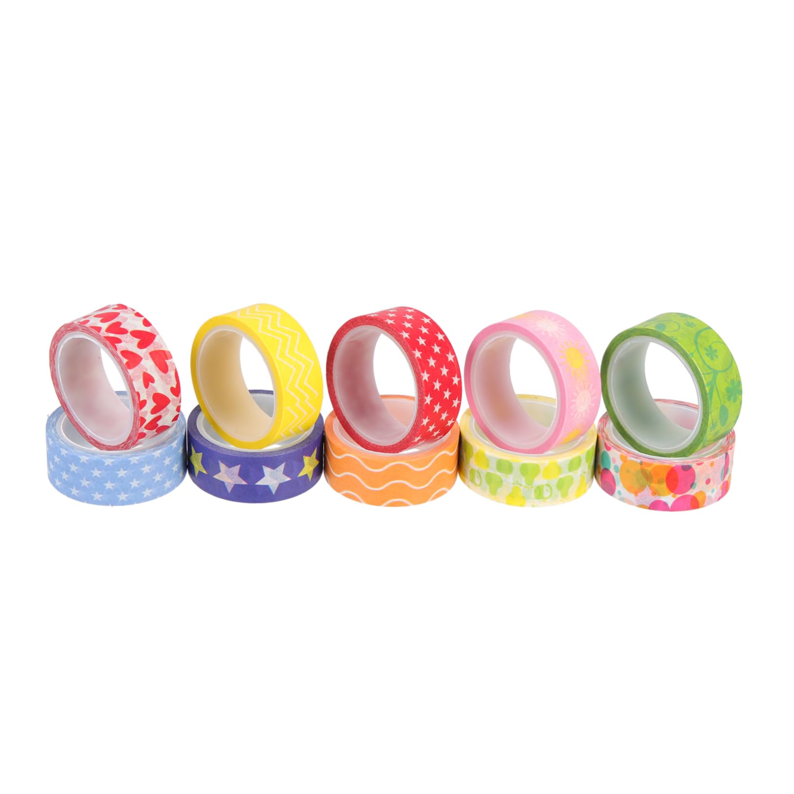 ABOOFAN 40rollos Cinta Washi Decorativa De Navidad Cintas De Papel Para Manualidades y Scrapbooking Elementos De Fiesta Temática Navideña Fácil De Usar y Reposicionar Para Decorar