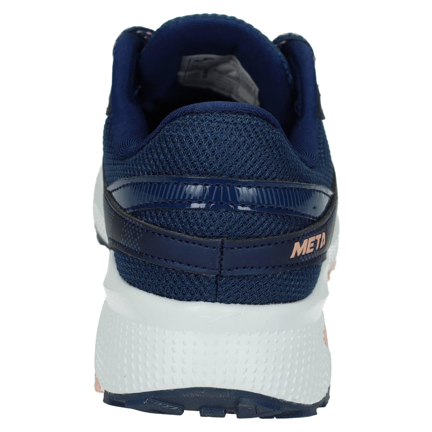 Joma RMETLS2503 Zapatillas Meta para Mujer, Deportivas Azul Marino con Detalles Rosados, Transpirables y cómodas. Mujer Deportivos