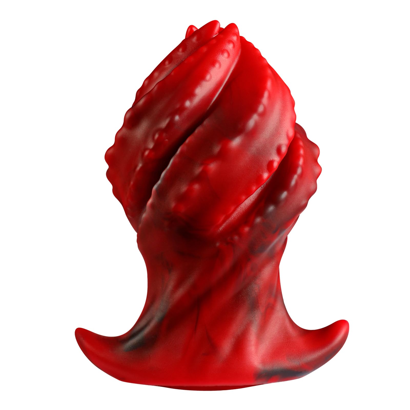 AMAZBEE Plug anale gigante Dildo anale in silicone per donne Monster Butt Plug Massaggio Prostata Trainer anale grande per la dilatazione anale (L)