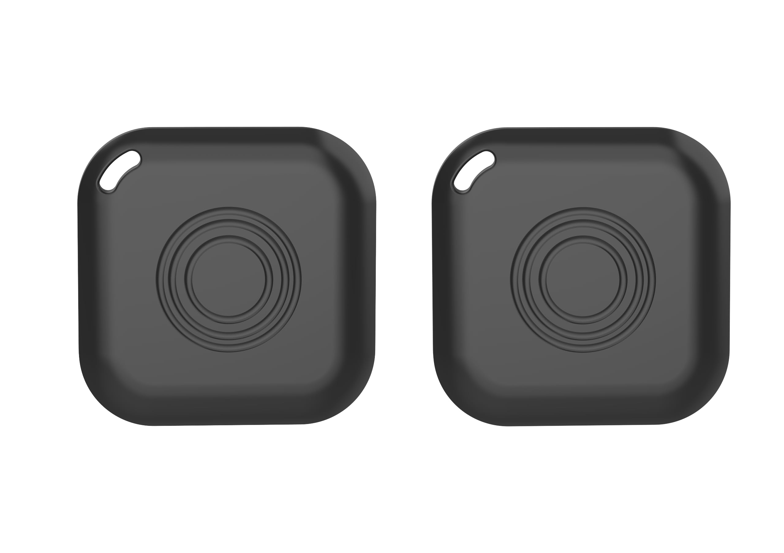 Gtminan Air Tracker Tag 2 Pack Smart Bluetooth Tracker, SmartTag Holder Works with Apple Find My (iOS Only) Key Finder Item Locator with Sound,