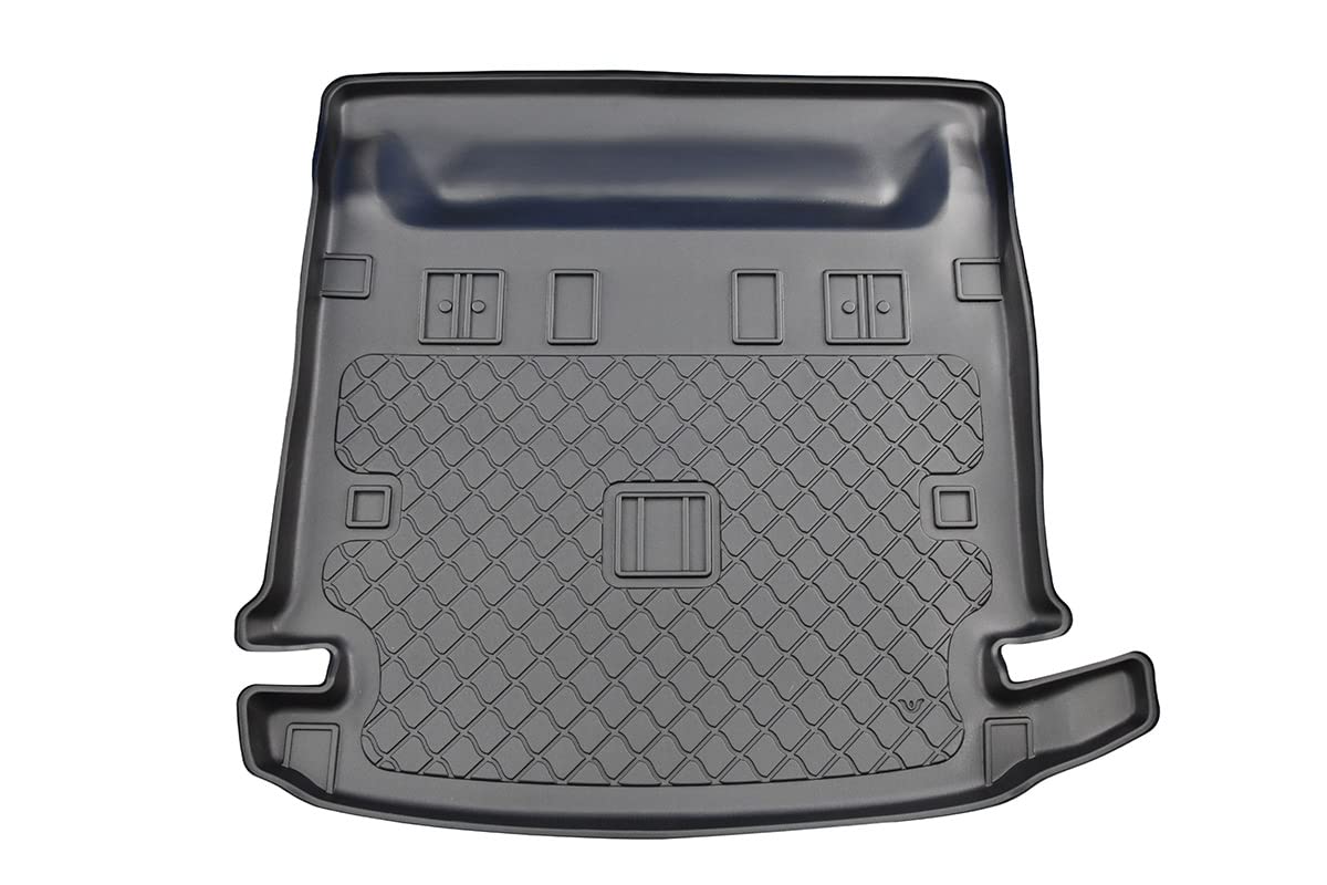 MTM Tapis de Coffre pour Dacia Lodgy 7 sieges 07.2012-10.2022 sur Mesure, Bac de Protection Antiderapant, cod. 11246