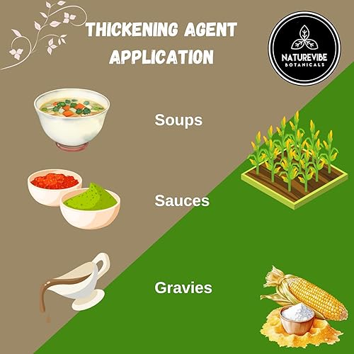 Miniatura 3 de Naturevibe Botanicals - Harina de maíz de 5 libras, utilizada para cocinar, agente espesante, sin gluten y sin OMG, bolsa a granel (80 onzas)