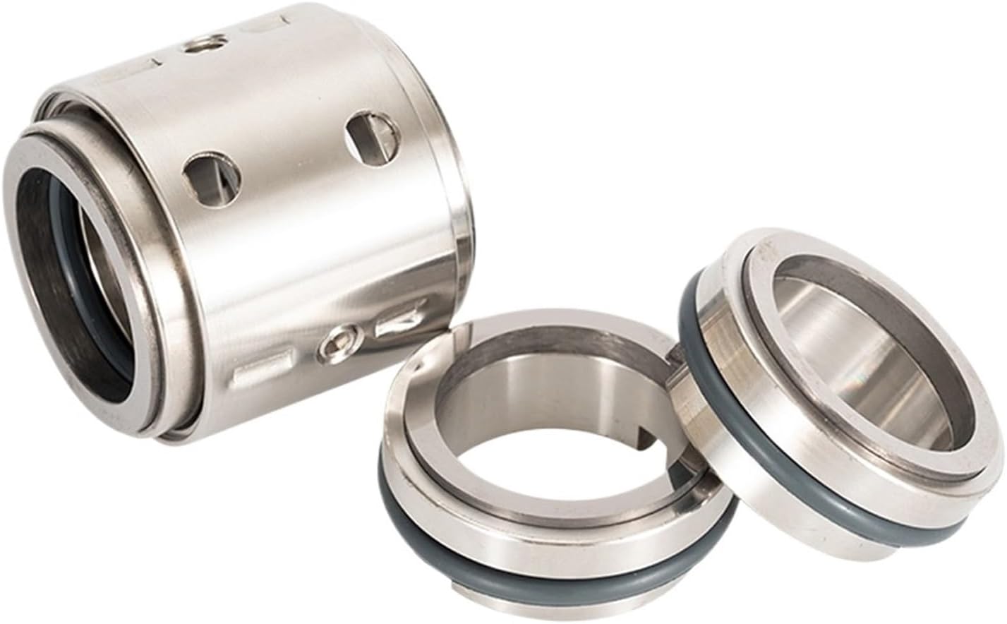 Double Face Mechanical Seals Dual Seal Type 202UU 202-25/30/35/40/45/50/55 Cartridge Double Face Mechanical Seals for Water Pump(202UU-35)