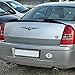 HK5 W-Power Rear Trunk Lid Spoiler Wing V-Style Compatible with 2011-2023 Chrysler 300 / 300S 2012 2013 2014 2015 2016 2017 2018 2019 2020 2021 2022 (Pearl Black)