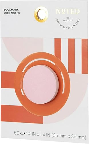 Miniatura 3 de Notado por Post-it Notas Marcador, 1-716 pulgadas de alto x 1-716 pulgadas de ancho x 14 pulgadas de profundidad, azul, 50 hojas por bloc