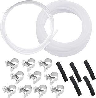 89031118 Diesel Heater Fuel Line Fit for Webasto Eberspacher Parking Heater Tank Standpipe with Fuel Connections and Clamps Fit for Below 5KW Heaters Diesel Heater Accessories