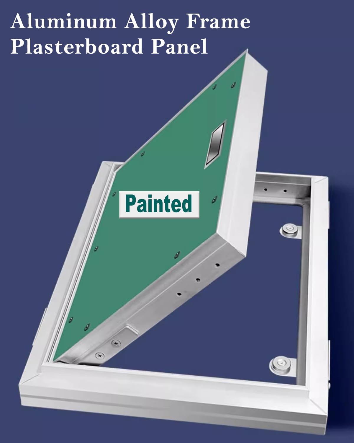 Panel dostępu do płyt kartonowo-gipsowych z uchwytem – 500 x 800 mm drzwi wejściowe ścienne do ukrytych instalacji wodno-kanalizacyjnych przenośnych drzwi inspekcyjnych z płyt gipsowo-kartonowych (500