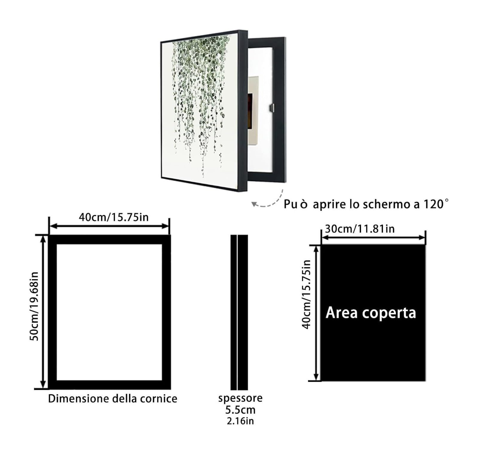 Cubiertas for medidores eléctricos, Pinturas Decorativas for Cajas de distribución, Decoraciones for Paneles de restaurantes.(50cmx60cm)