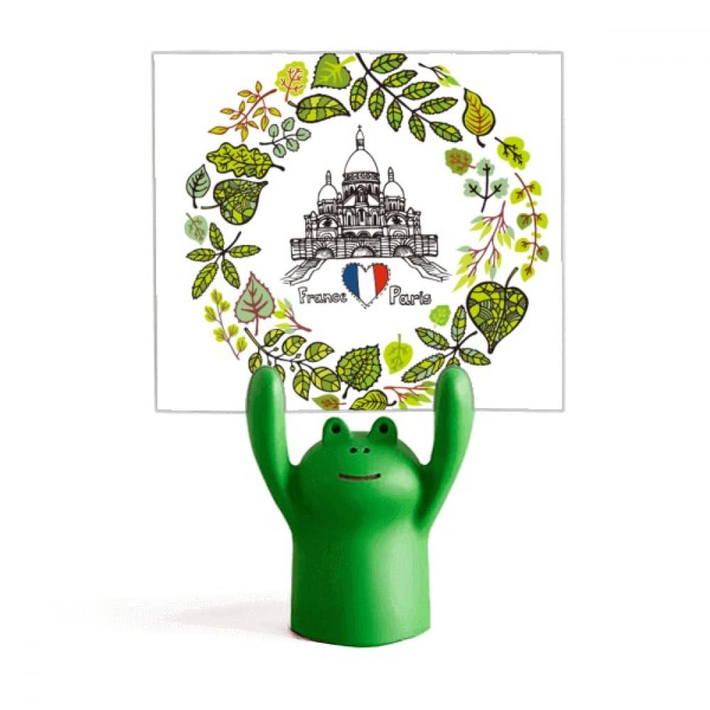 Grenouille stand décoration souvenir de Paris pour un cadeau de bureau