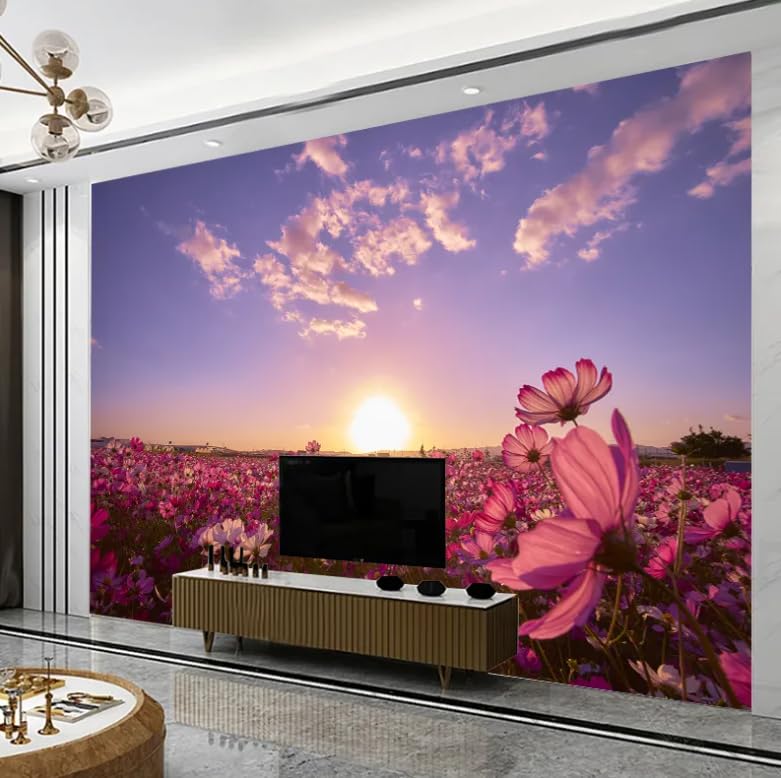 Papier peint paysage de mer rétro européen pour créer une ambiance d'évasion salon