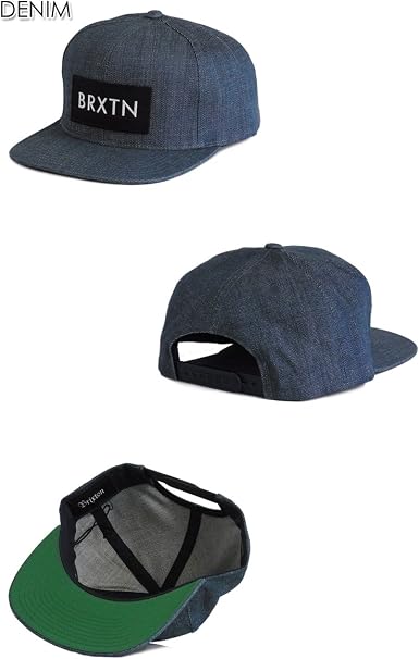 Amazon ブリクストン Brixton Rift Denim Cap リフト デニム キャップ Snapback 12929 キャップ 通販