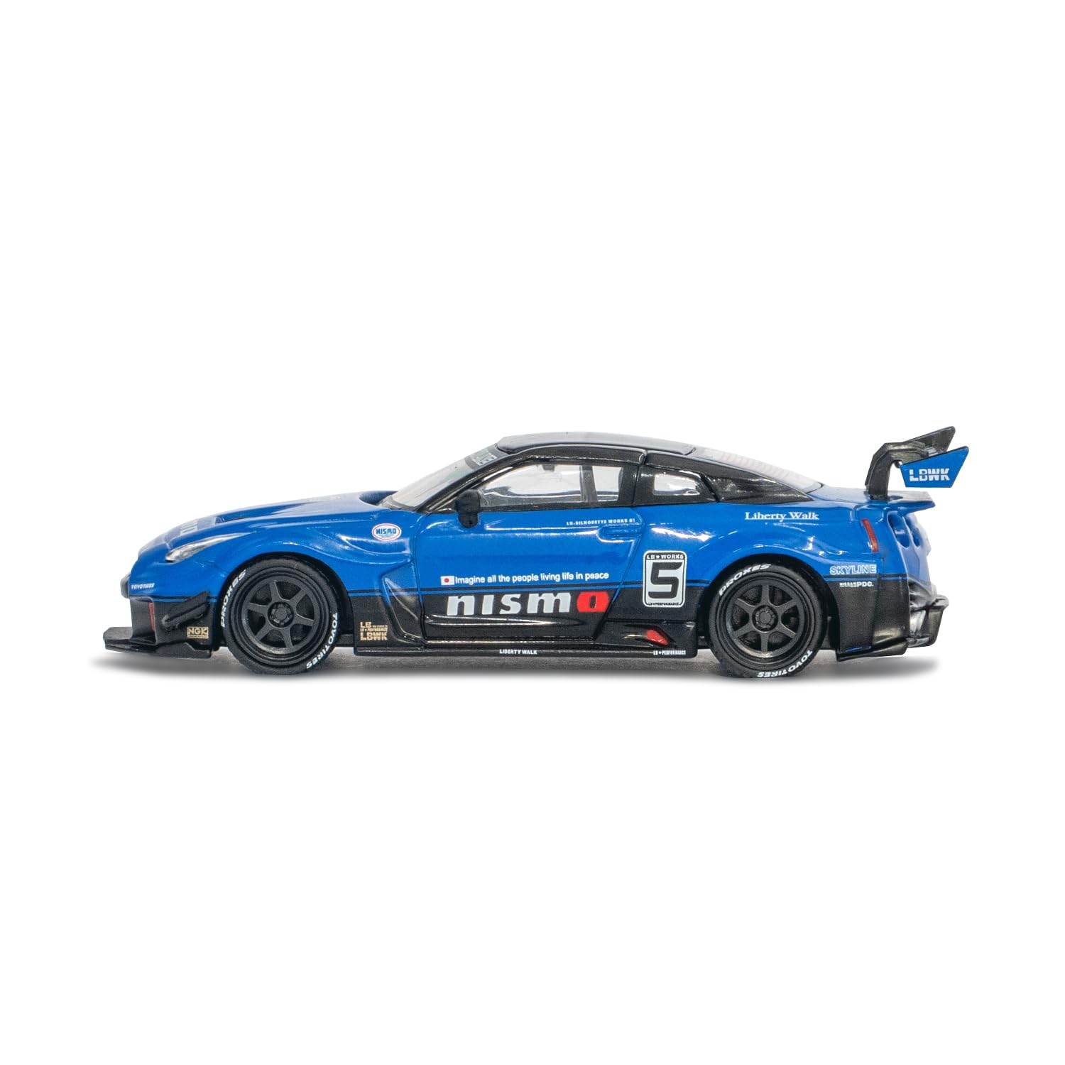 Amazon.com: Liberty Walk LBWK LB JDM MINI GT Nissan 35GT-RR Ver.2
