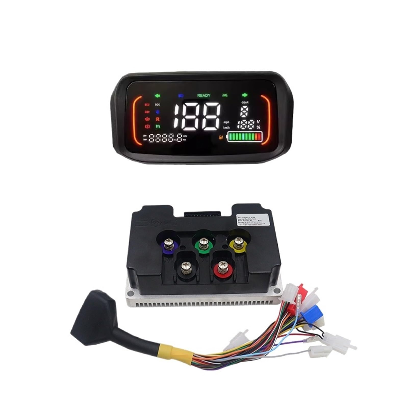 Contrôleur Fardriver BLDC ECU ND72450 450A compteur One-Lin N1S pour vélo électrique