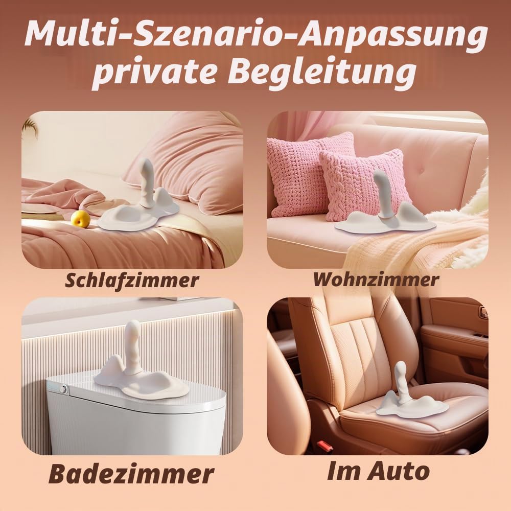 Aufsitz Dildo Vibratorensets für Frauen mit 6 Stoßmodi 6 Vibrations und Heizung G Punkt Vibration Perineum Klitoris Stimulator mit APP Fernbedienung Extrem Sex Spielzeug für die Frau Paare Sex Toyset